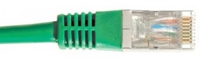 cable ethernet catégorie 6 sftp vert 15m