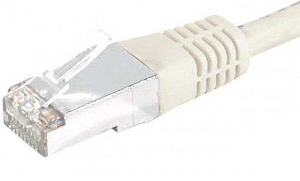 Câble RJ45 spécial VoIP CAT6 S/FTP Snagless - Noir - (6m) - Achat