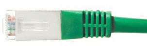 cable ethernet catégorie 6a sftp vert 1m