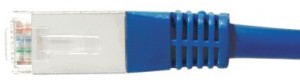 cable ethernet catégorie 6a sftp bleu 20m