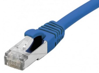cable ethernet s/ftp bleu 0,15m catégorie 6a