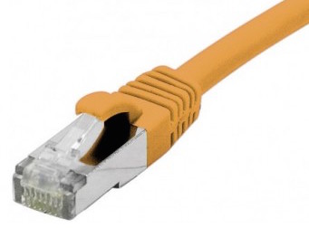 cable ethernet s/ftp orange 0,15m catégorie 6a