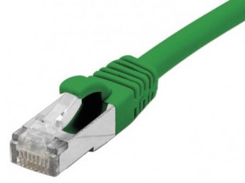 cable ethernet s/ftp vert 0,15m catégorie 6a