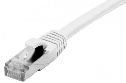 cable ethernet s/ftp blanc 0,3m catégorie 6a