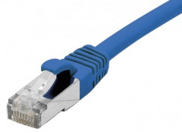 cable ethernet s/ftp bleu 0,3m catégorie 6a