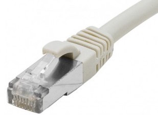 cable ethernet s/ftp gris 0,3m catégorie 6a
