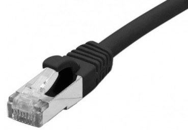 cable ethernet s/ftp noir 0,3m catégorie 6a
