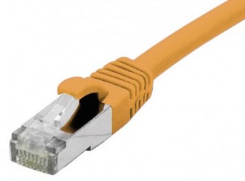 cable ethernet s/ftp orange 0,3m catégorie 6a
