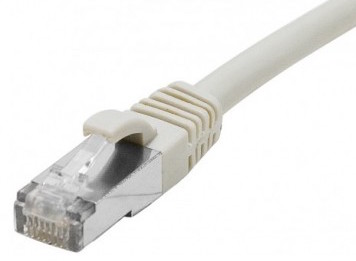 cable ethernet s/ftp gris 0,5m catégorie 6a
