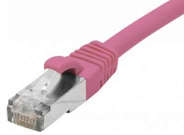 cable ethernet s/ftp rose 0,5m catégorie 6a