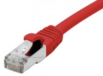 cable ethernet s/ftp rouge 1,5m catégorie 6a