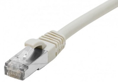 cable ethernet s/ftp gris 10m catégorie 6a