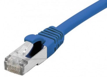 cable ethernet s/ftp bleu 15m catégorie 6a