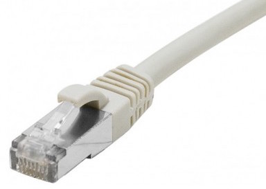 cable ethernet s/ftp gris 15m catégorie 6a
