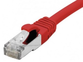 cable ethernet s/ftp rouge 15m catégorie 6a