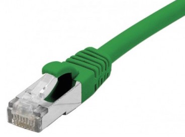 cable ethernet s/ftp vert 15m catégorie 6a