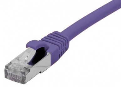cable ethernet s/ftp violet 15m catégorie 6a