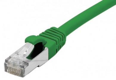 cable ethernet s/ftp vert 20m catégorie 6a