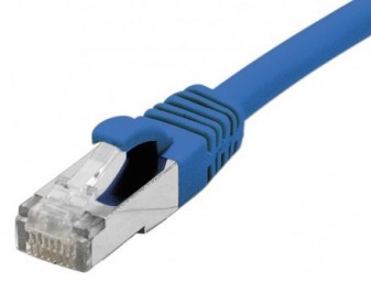 cable ethernet s/ftp bleu 2m catégorie 6a