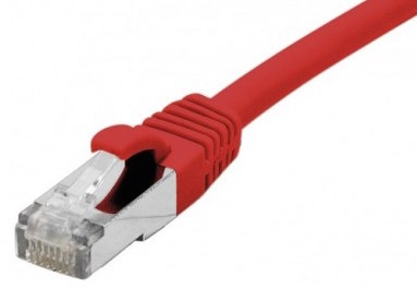 cable ethernet s/ftp rouge 2m catégorie 6a