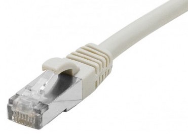 cable ethernet s/ftp gris 3m catégorie 6a