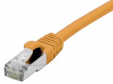 cable ethernet s/ftp orange 3m catégorie 6a