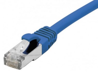 cable ethernet s/ftp bleu 5m catégorie 6a