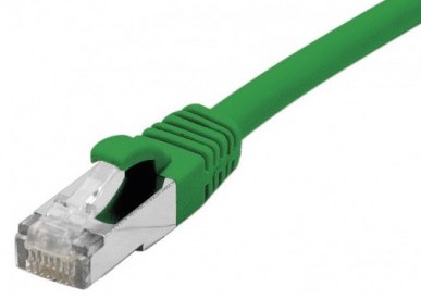 cable ethernet s/ftp vert 5m catégorie 6a