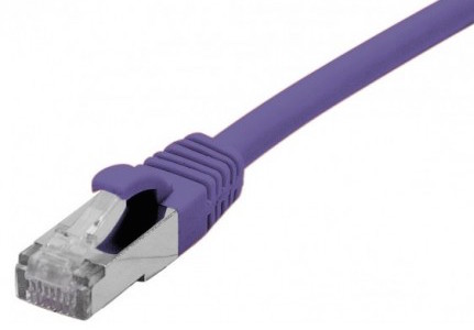 cable ethernet s/ftp violet 5m catégorie 6a