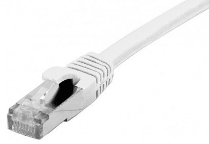cable ethernet s/ftp blanc 7,5m catégorie 6a