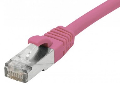 cable ethernet s/ftp rose 7,5m catégorie 6a