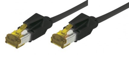 cable ethernet s/ftp noir 0,3m catégorie 7