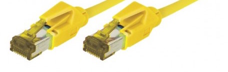 cable ethernet s/ftp jaune 1,5m catégorie 7