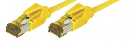 cable ethernet s/ftp jaune 3m catégorie 7