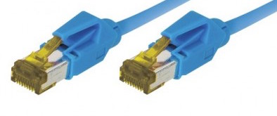 cable ethernet s/ftp bleu 7,5m catégorie 7