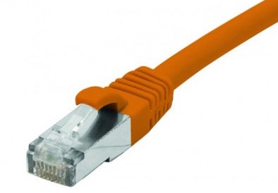 cable ethernet snagless lszh ftp orange 0,3m cat 6