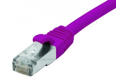cable ethernet snagless lszh ftp violet 0,3m cat 6