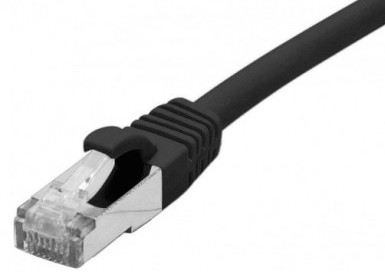 cable ethernet snagless lszh ftp noir 0,5m cat 6