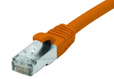 cable ethernet snagless lszh ftp orange 0,5m cat 6