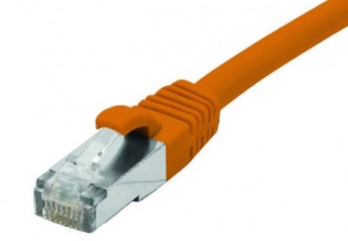 cable ethernet snagless lszh ftp orange 10m cat 6