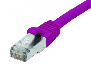 cable ethernet snagless lszh ftp violet 10m cat 6