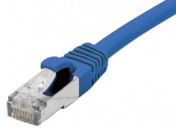 cable ethernet snagless lszh ftp bleu 15m cat 6