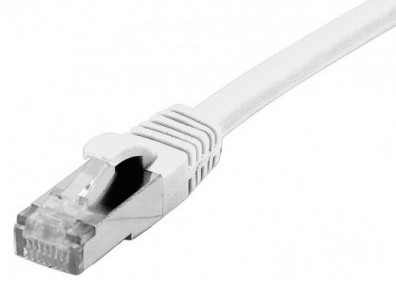 cable ethernet snagless lszh ftp blanc 1m cat 6