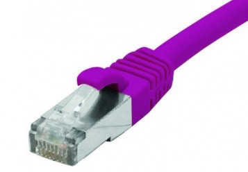 cable ethernet snagless lszh ftp violet 1m cat 6
