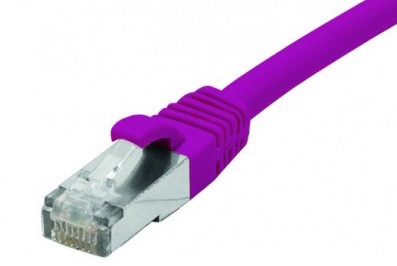 cable ethernet snagless lszh ftp violet 20m cat 6