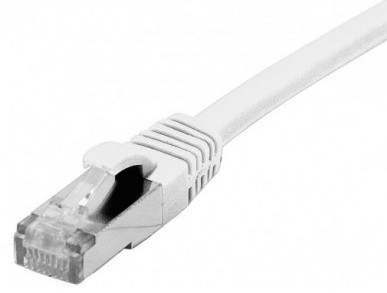 cable ethernet snagless lszh ftp blanc 25m cat 6