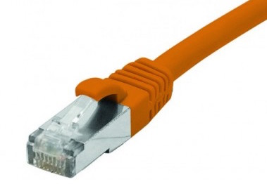 cable ethernet snagless lszh ftp orange 25m cat 6