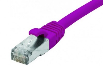 cable ethernet snagless lszh ftp violet 2m cat 6