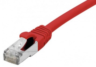 cable ethernet snagless lszh ftp rouge 30m cat 6