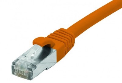 cable ethernet snagless lszh ftp orange 3m cat 6